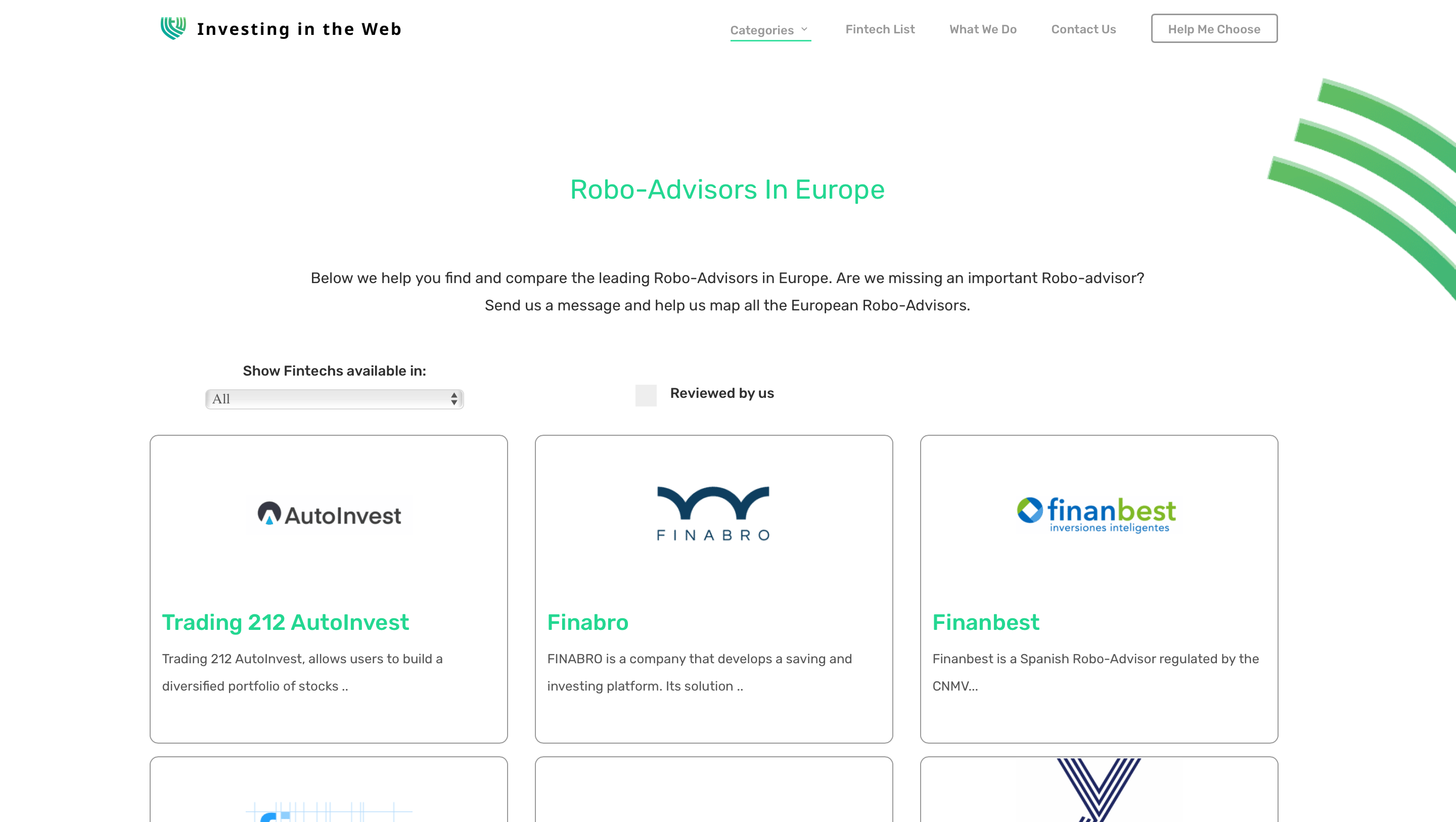 Investing in the Web gallery image