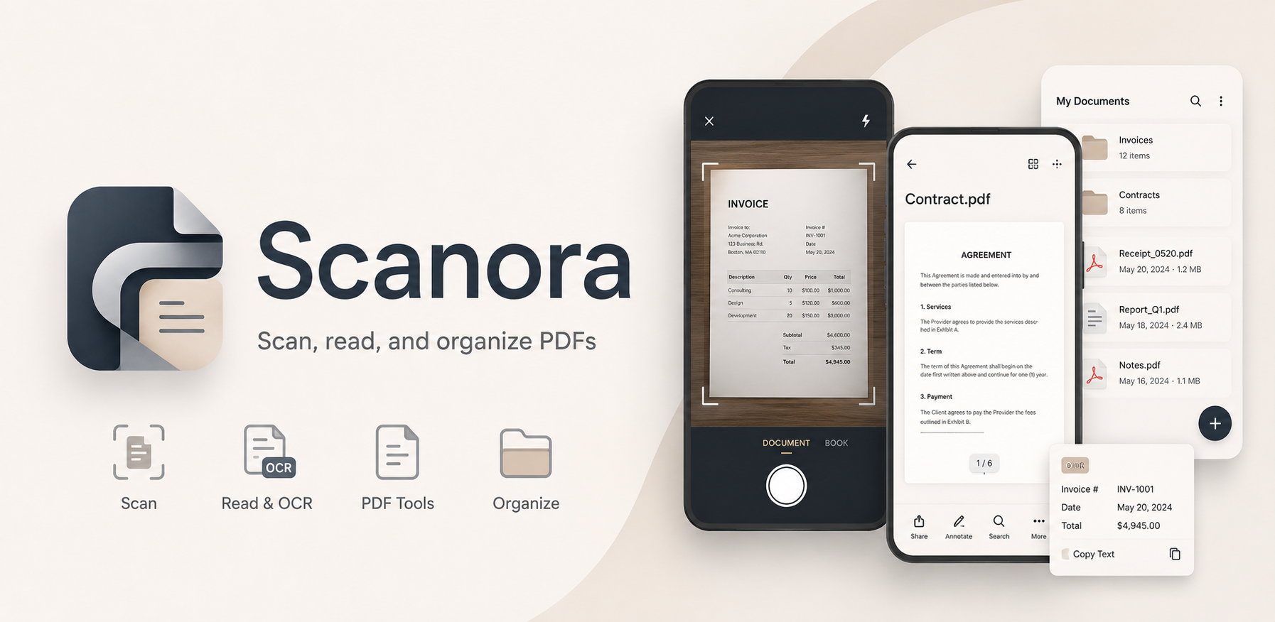 Scanora: PDF Scanner & Reader gallery image
