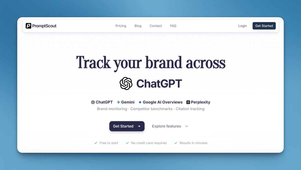 PromptScout screenshot 1