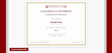 Certificate Generator Website gallery image