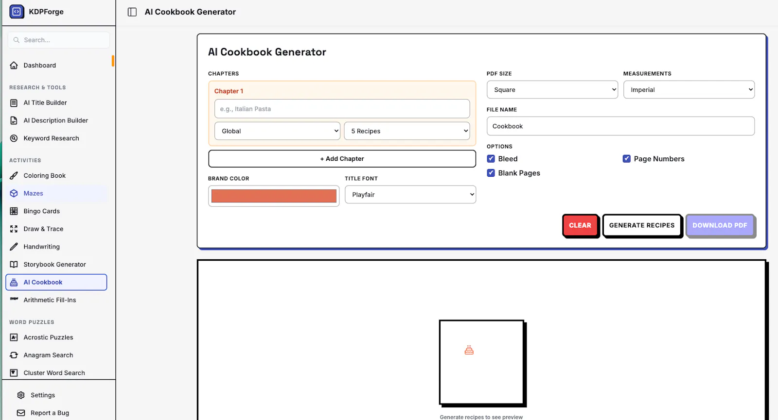 KDPForge screenshot 3