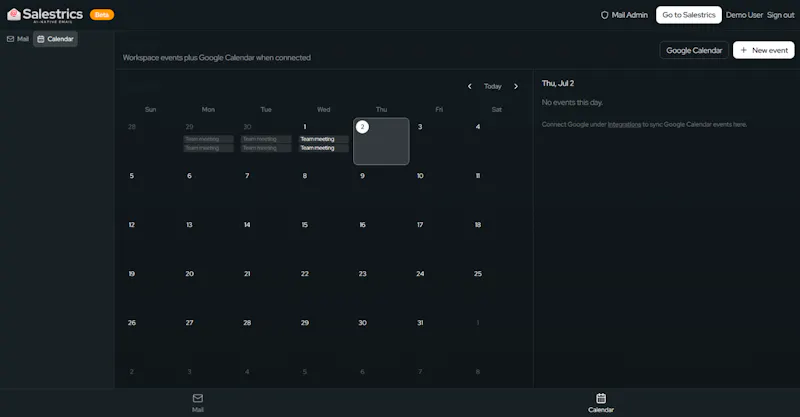 Salestrics AI-Native Email Beta screenshot 10