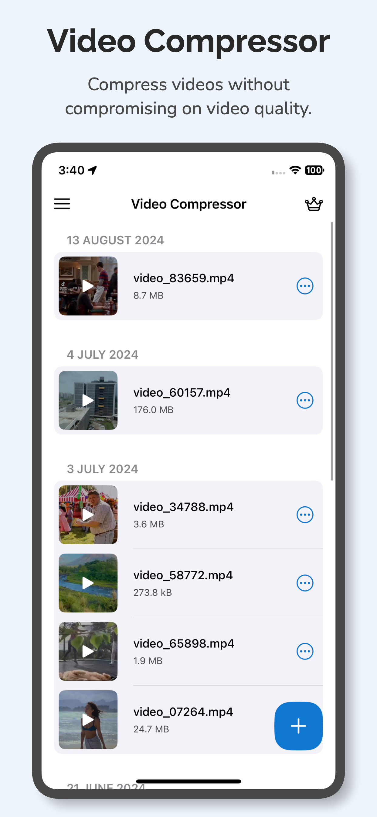 Video Compressor Reduce Video Size media 1