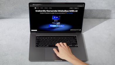 Netjet.io, Free AI Website Builder gallery image