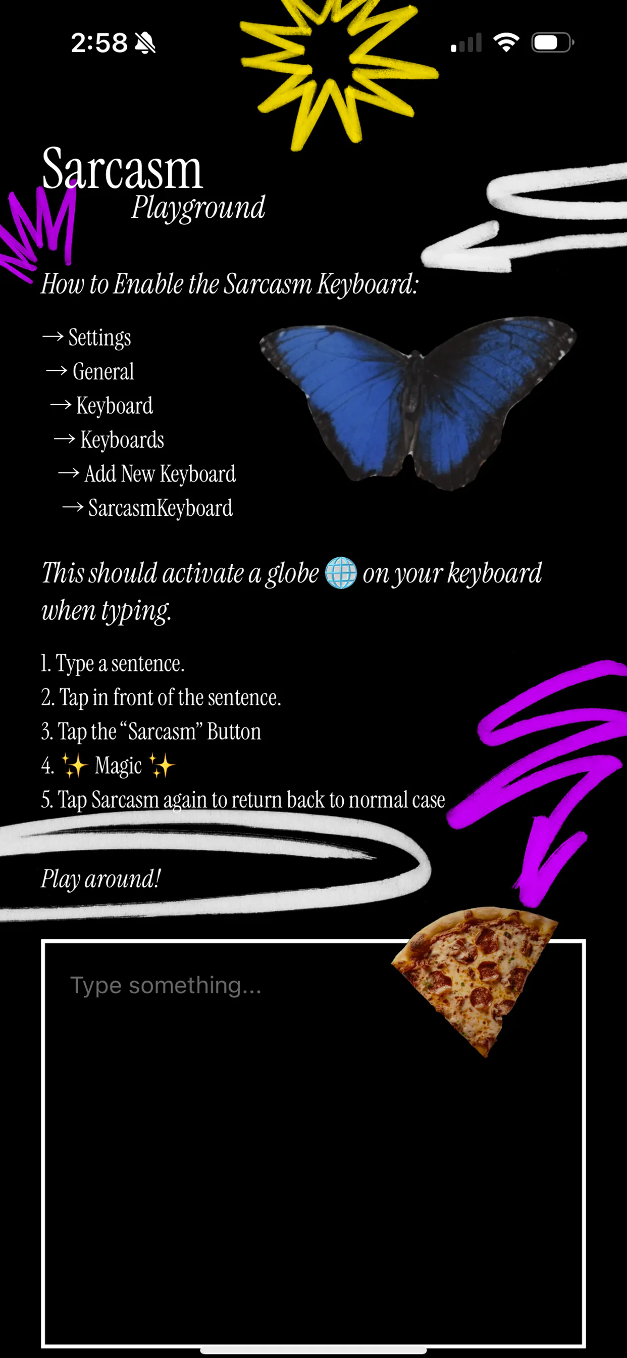 Sarcasm — Microsite gallery image
