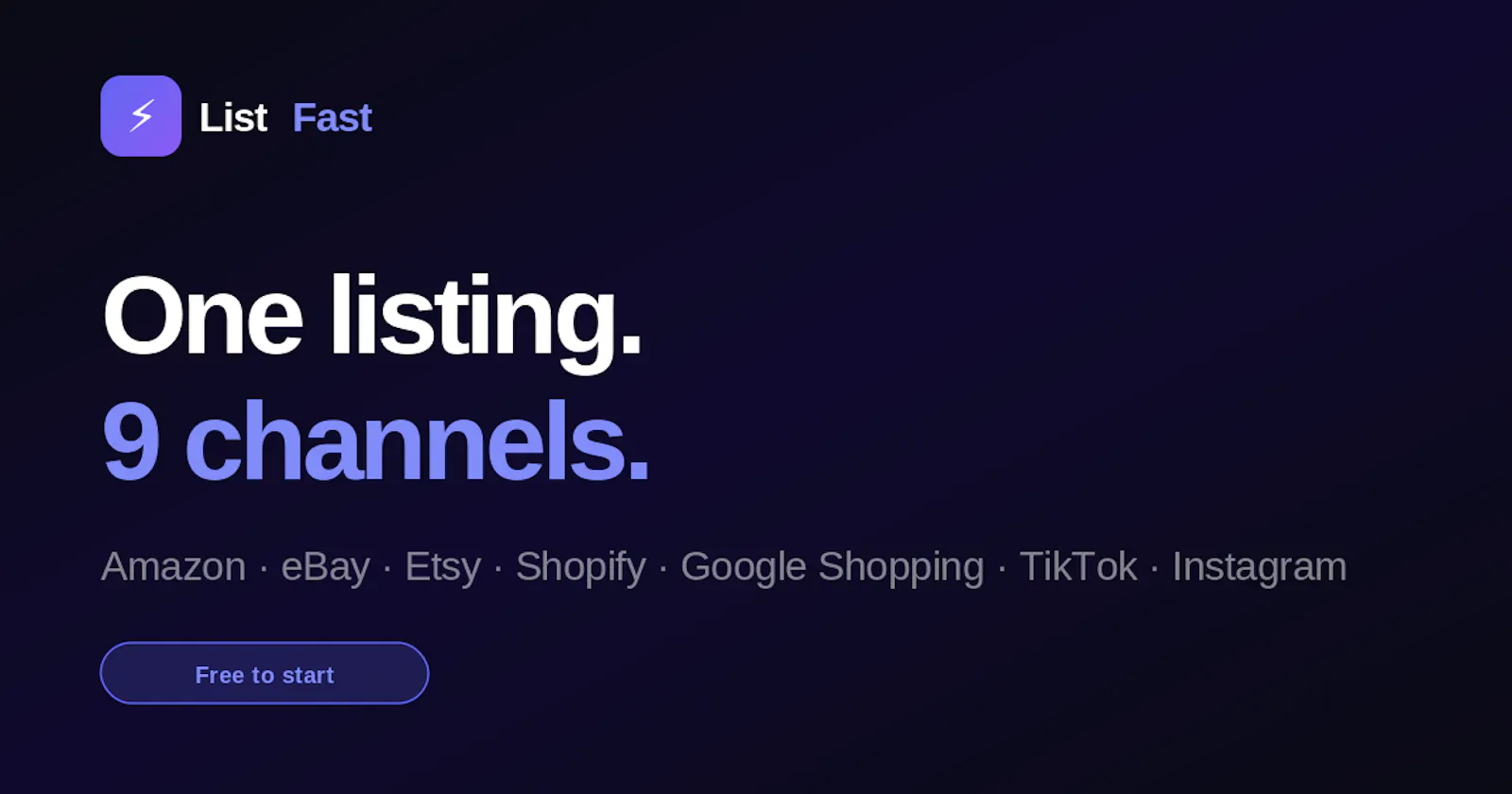 ListFast screenshot 1
