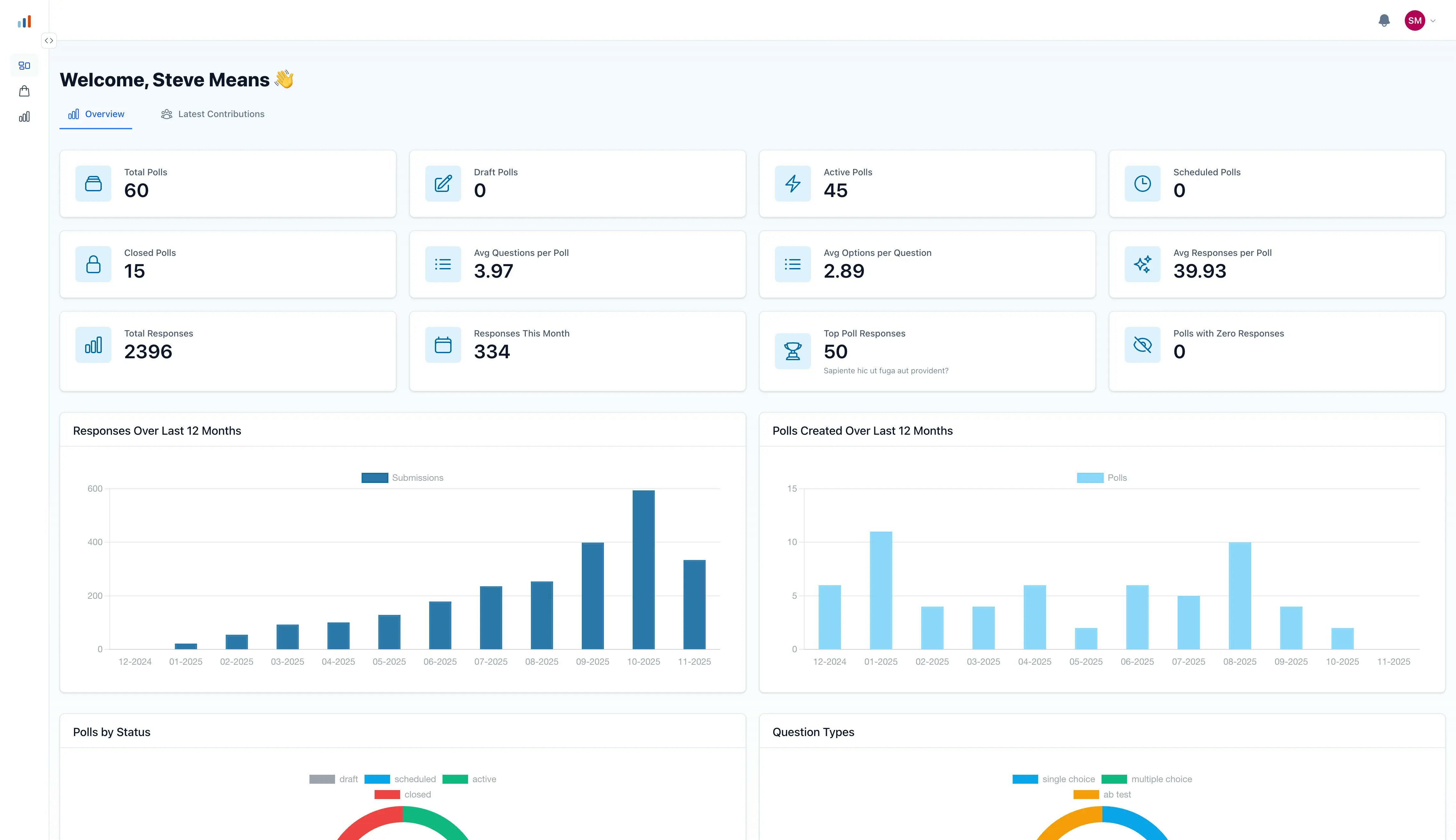 Indie Polls - Screenshot 2 showing product features and functionality