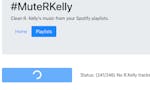 #MuteRKelly - an app to remove all R. Kelly music from your Spotify playlists. image