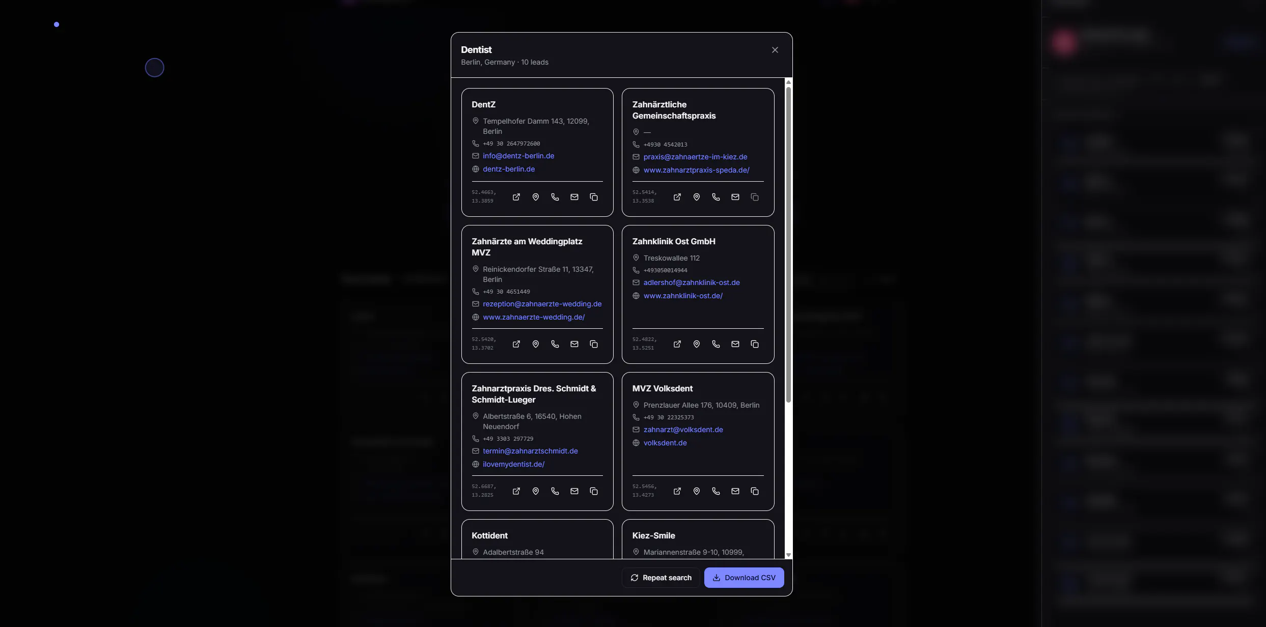 LeadSpawn — Business Leads in Seconds gallery image