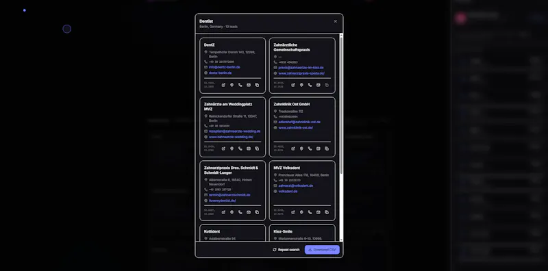 LeadSpawn — Business Leads in Seconds screenshot 7