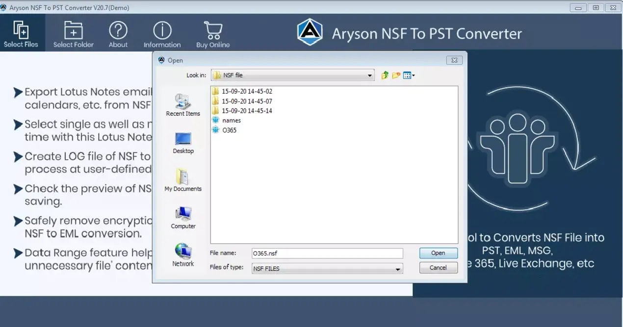 NSF'den Mbox Dönüştürücü Aracı - NSF'den Mbox Dönüştürücü Aracı NSF e -postalarını Mbox'a dönüştürür medya 2