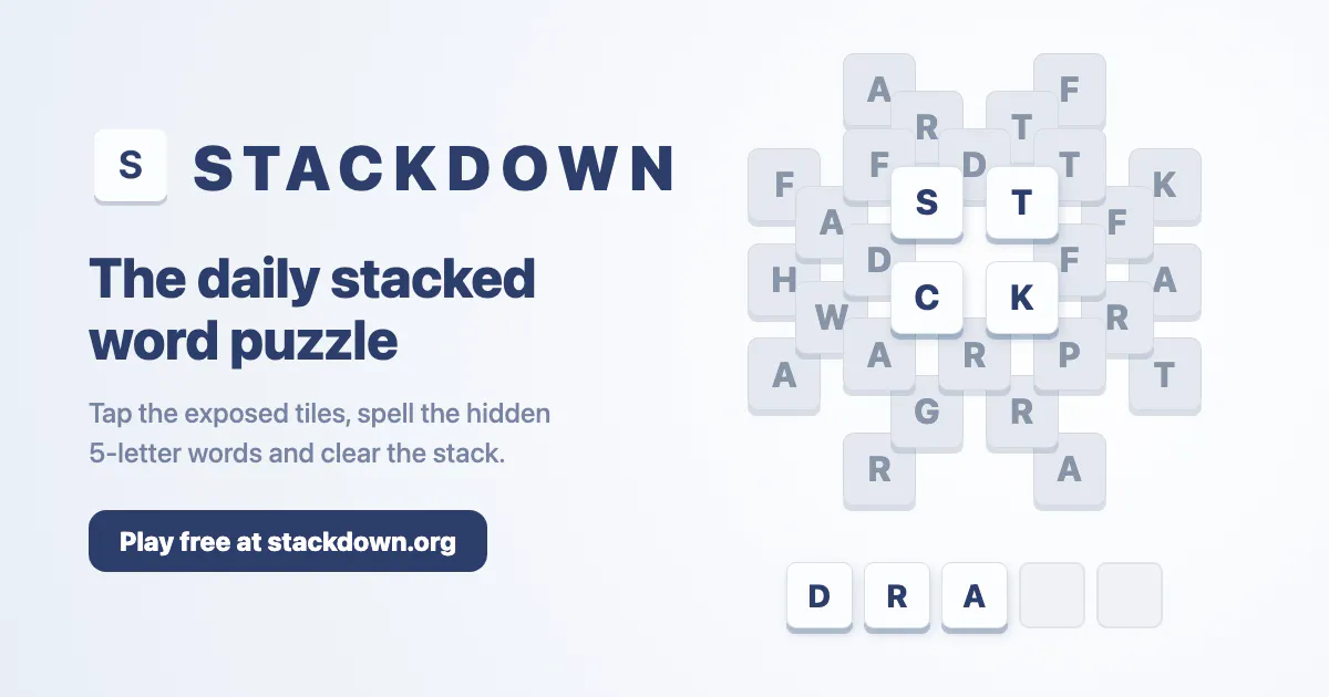 Stackdown gallery image