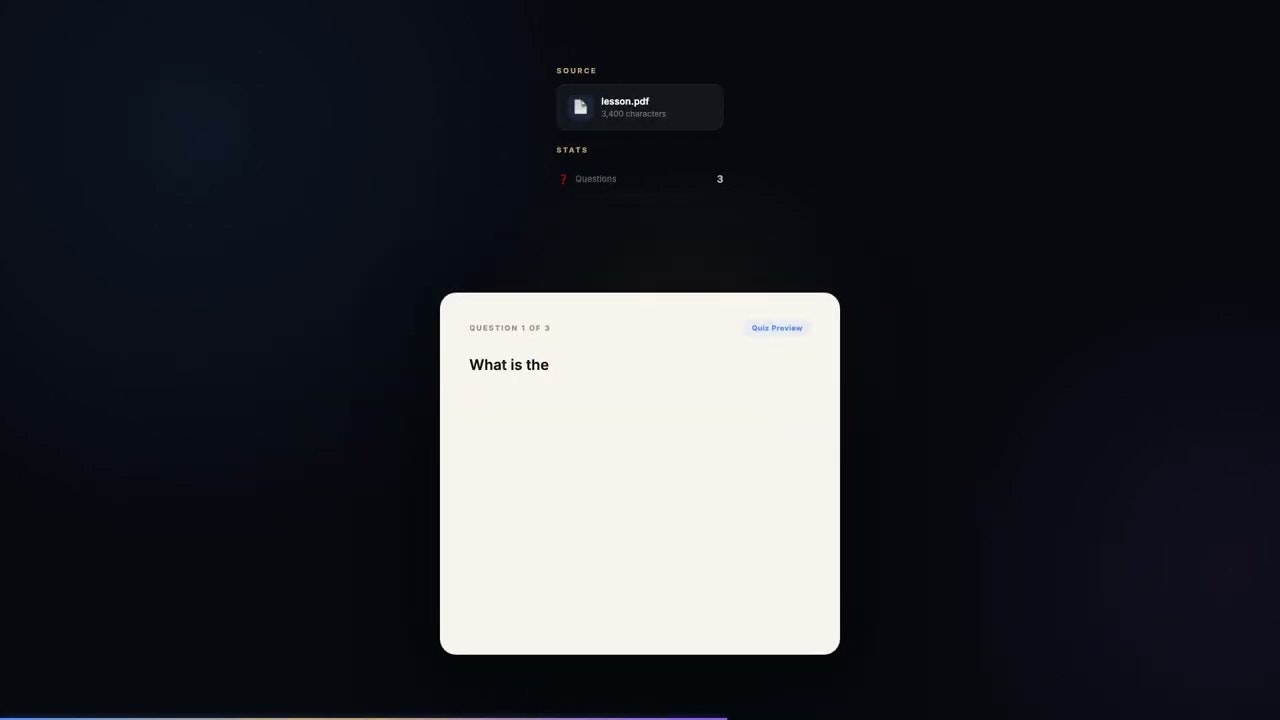 QuizCraft gallery image