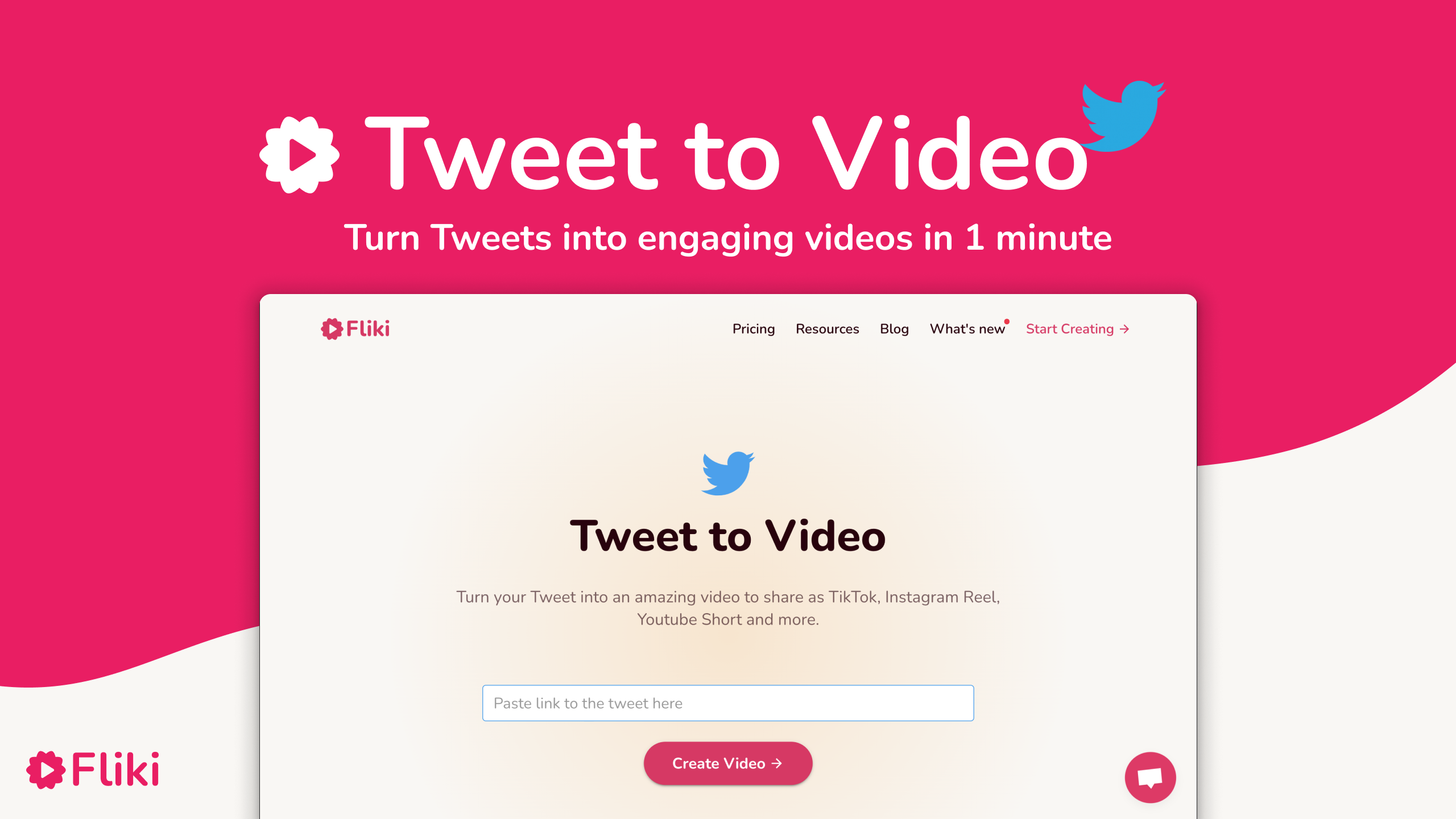 How Does Fliki Work? Tweet to Video by Fliki