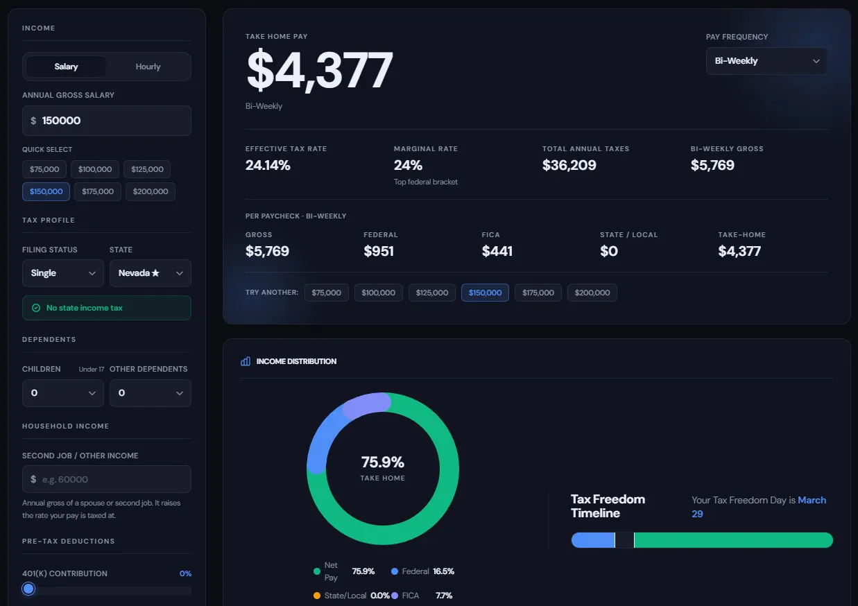 PaycheckCalc gallery image