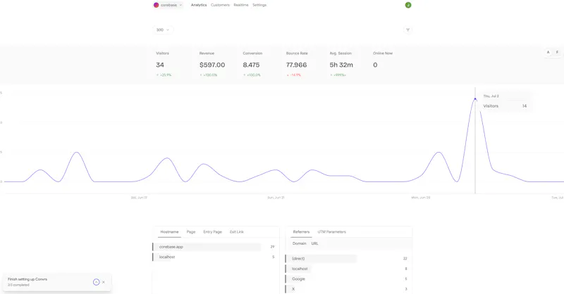 Convrs screenshot 2