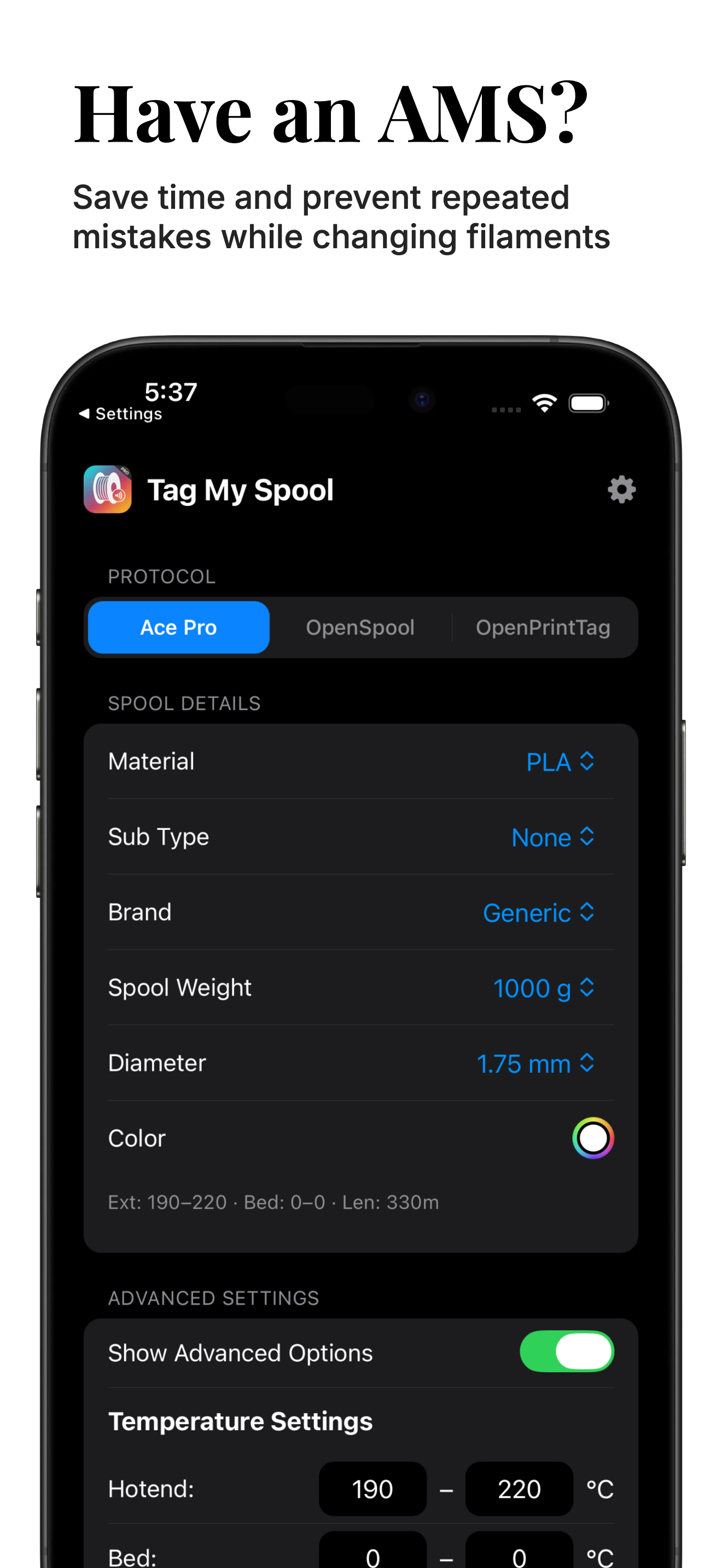 Tag My Spool – NFC Filament gallery image