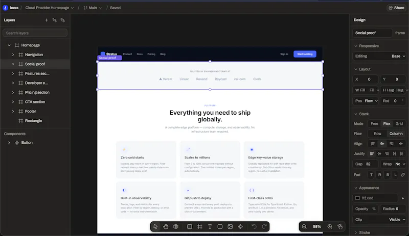 Loora screenshot 1