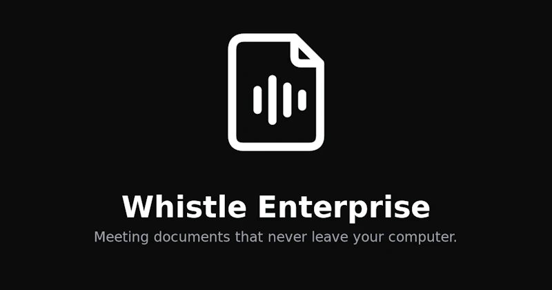 Whistle Enterprise screenshot 1