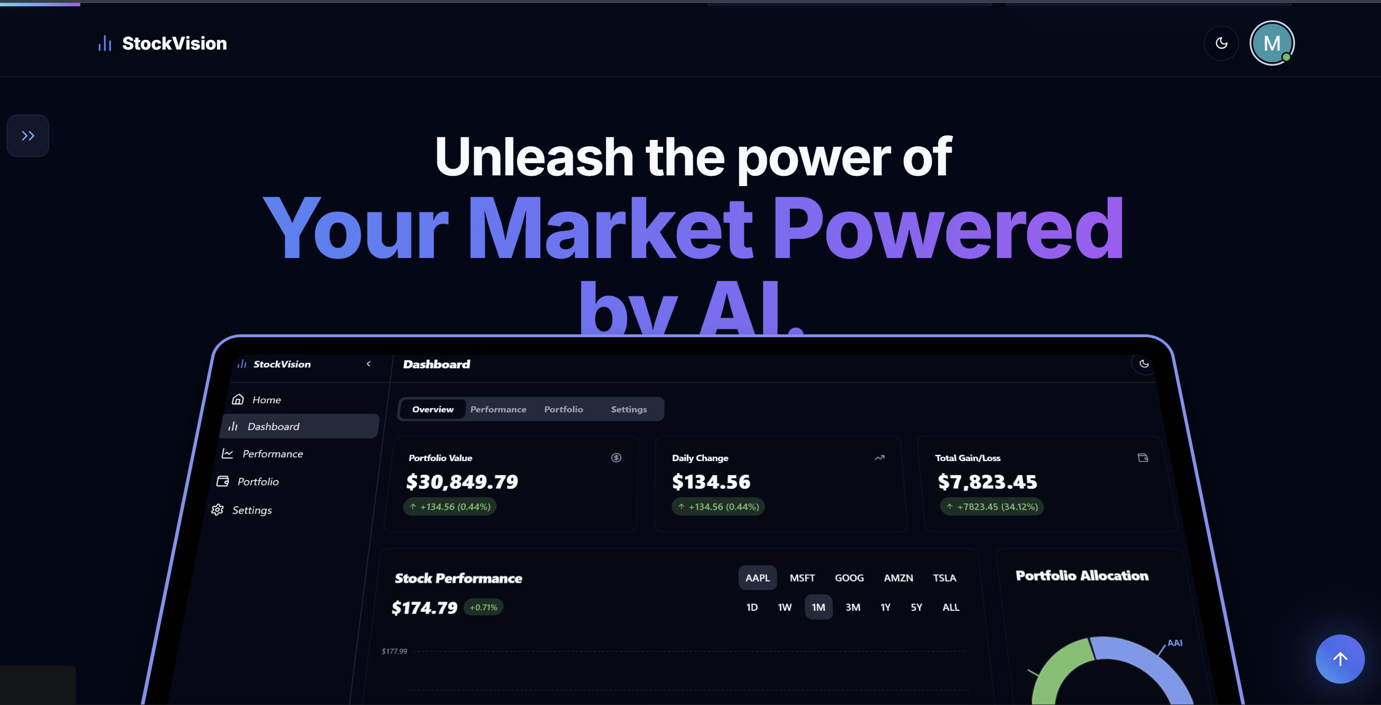 Stock Vision - Screenshot 3 showing product features and functionality