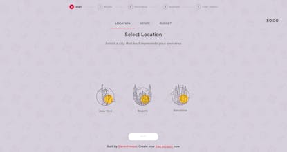 Music Project Budget Calculator gallery image