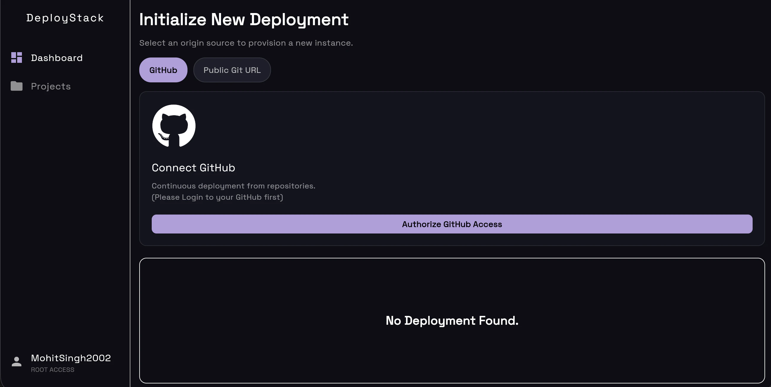 DeployStack screenshot 3