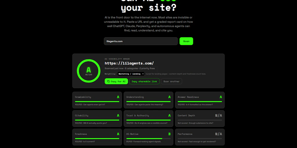 AgentGrade