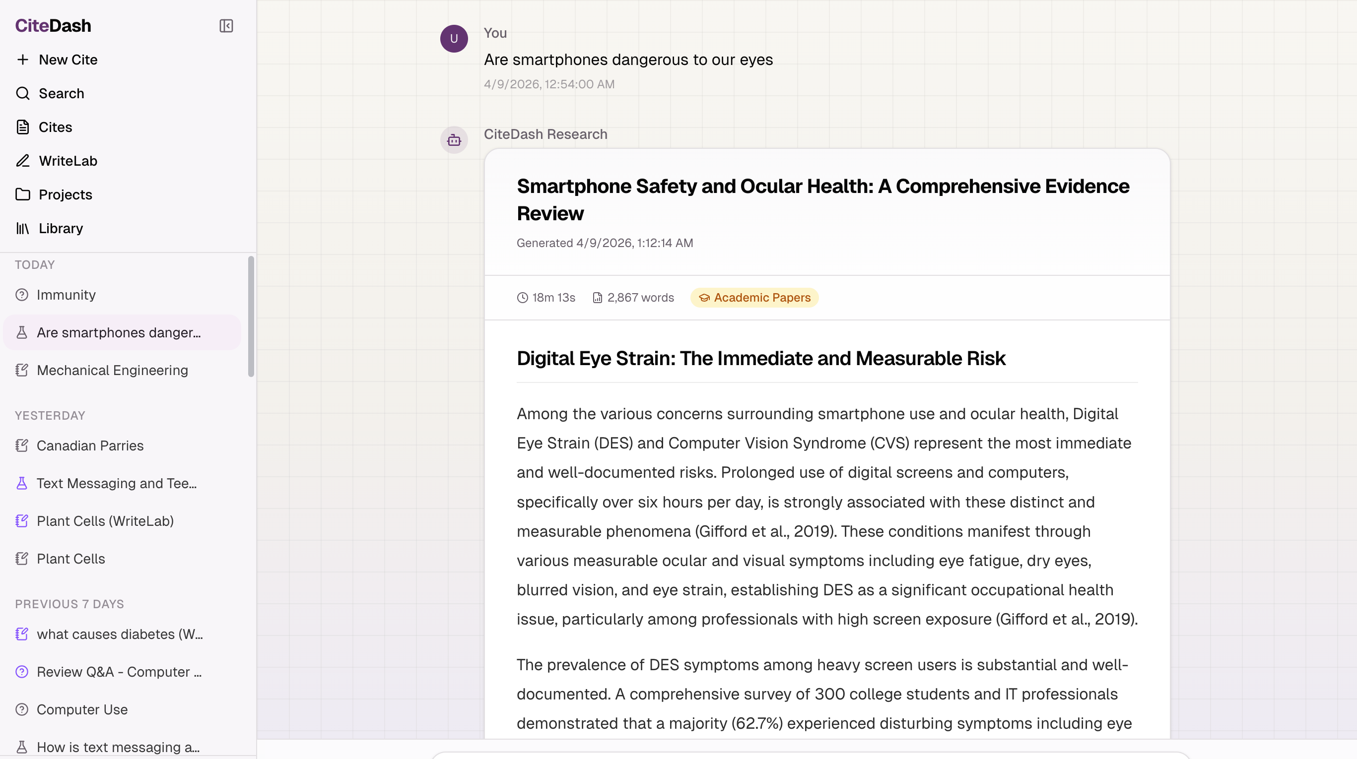CiteDash AI gallery image