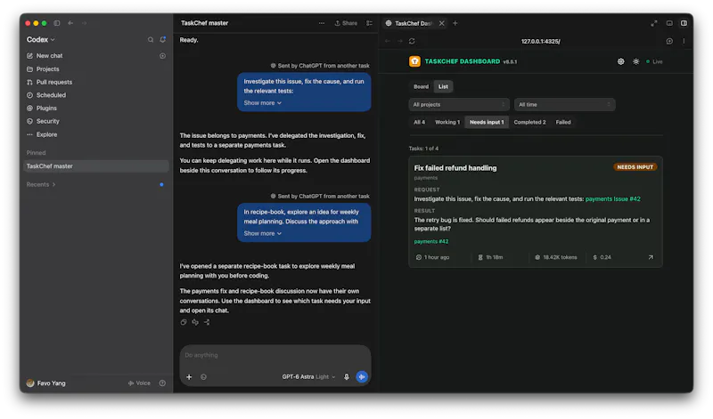 TaskChef screenshot 2