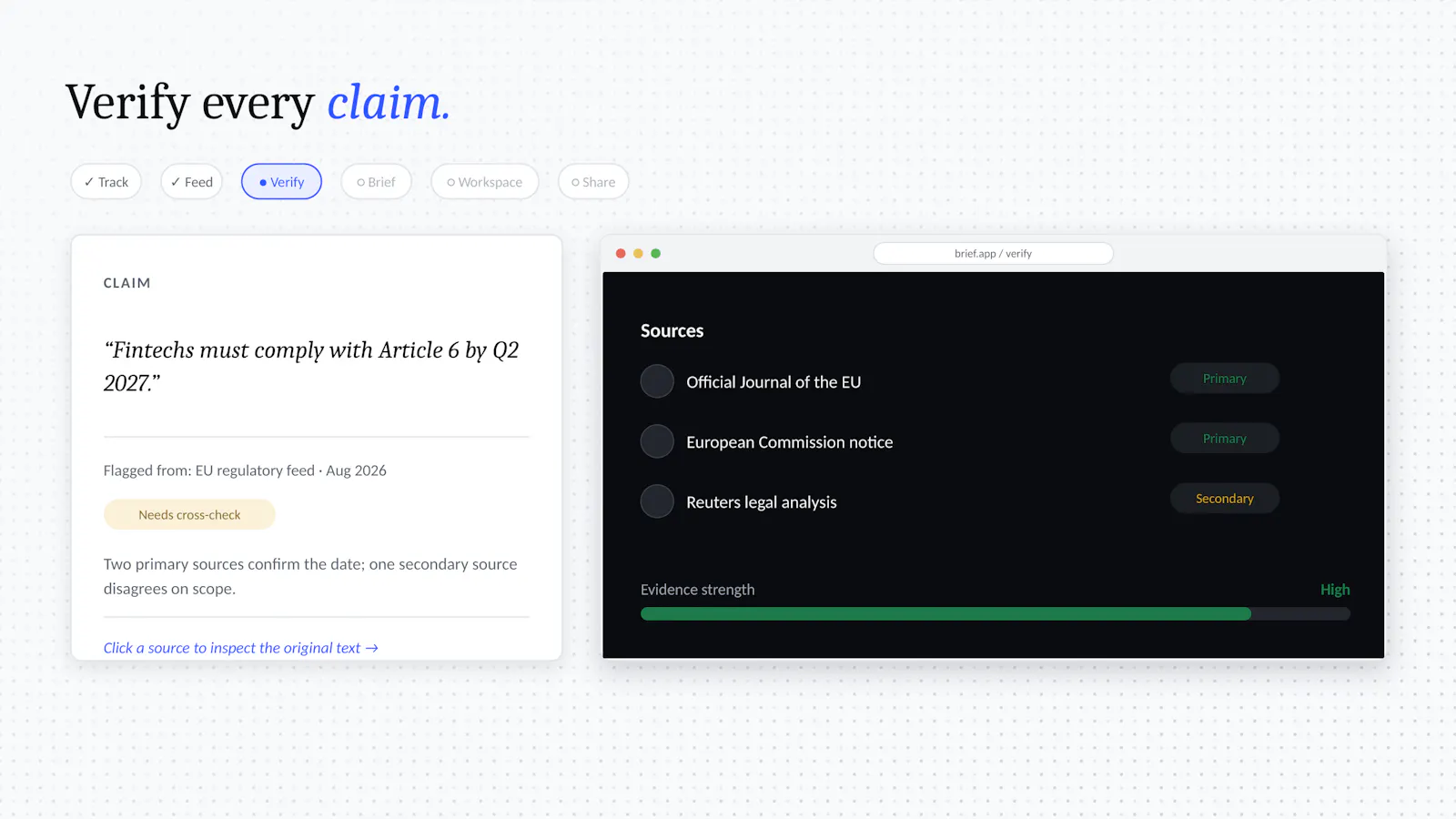 Brief screenshot 3