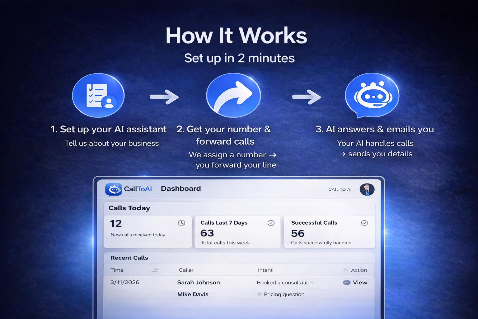 Call to AI screenshot 2