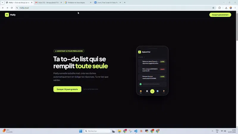 Mailly screenshot 1 (video preview)