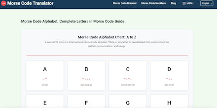 Morse Code Translator gallery image