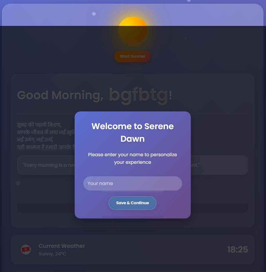 Serene Dawn gallery image