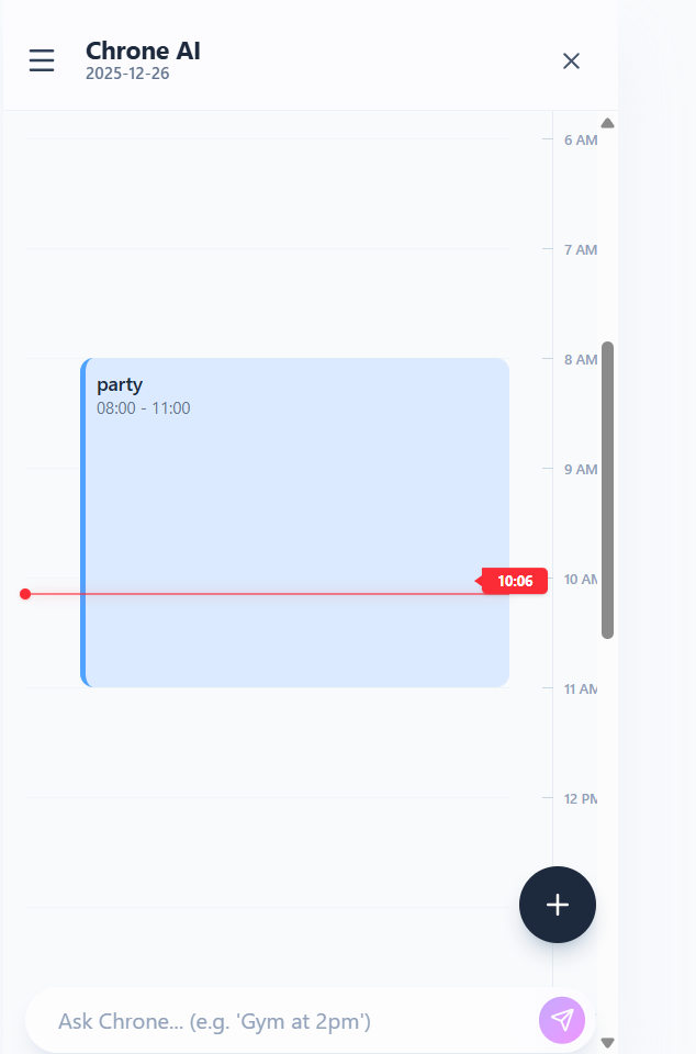 Chrone AI - Screenshot 3 showing product features and functionality