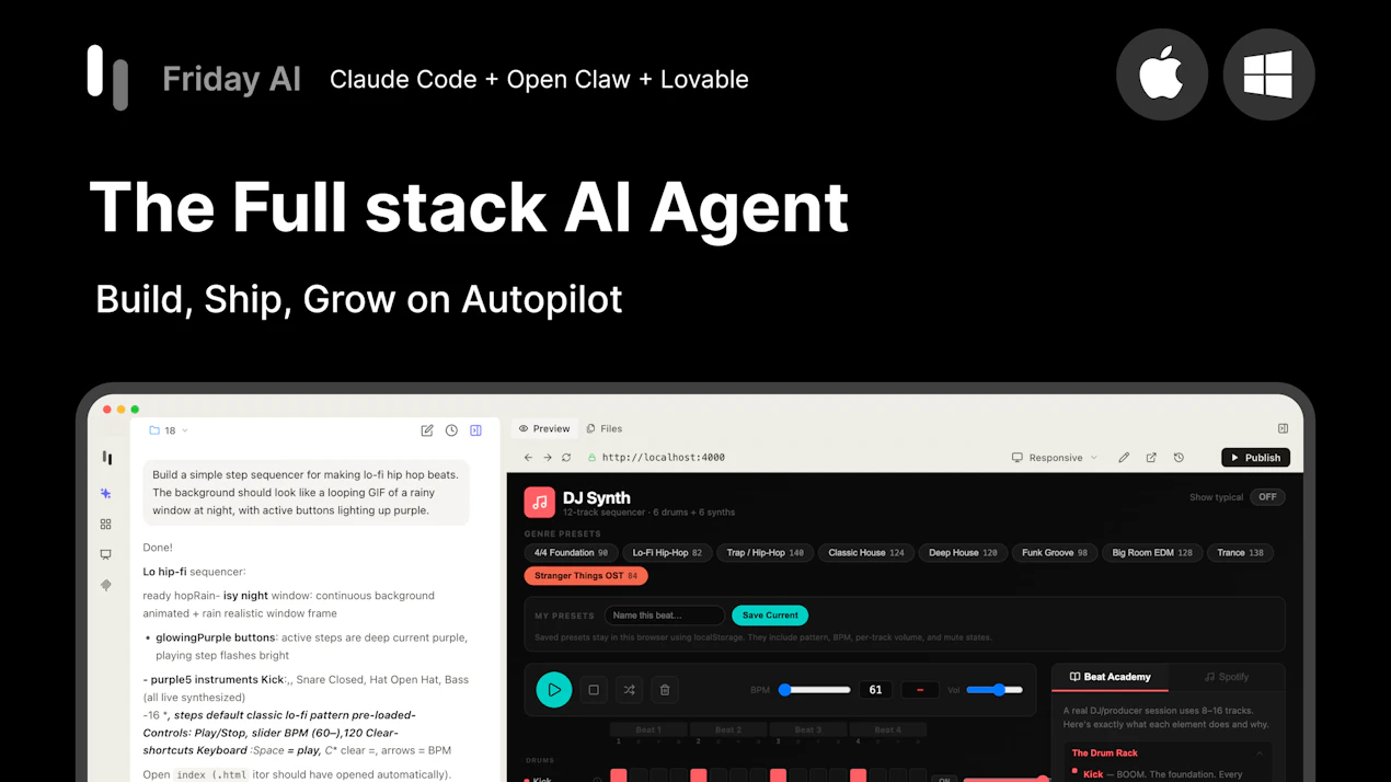 Friday AI product