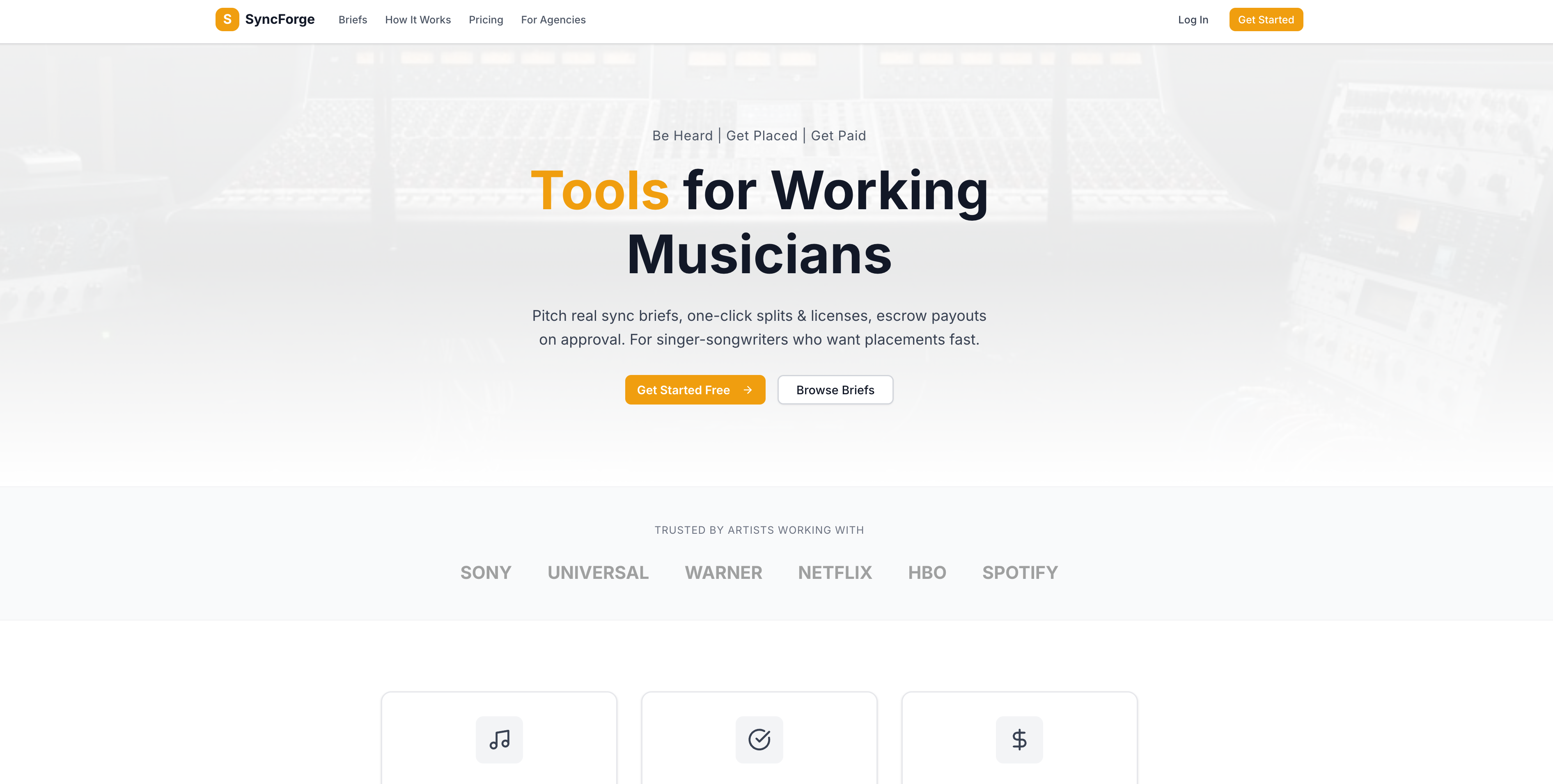 SyncForge - Main screenshot showing features and interface