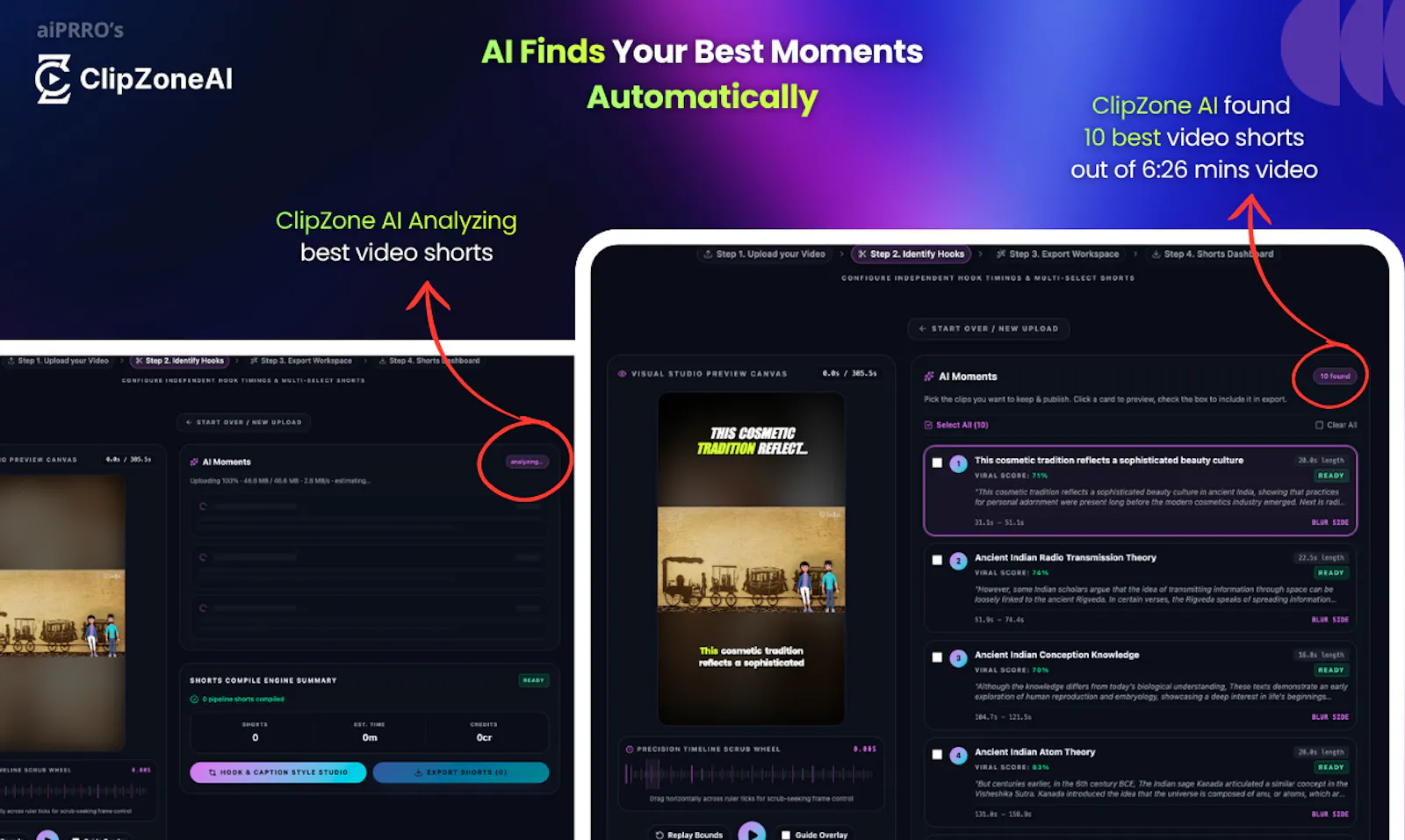 ClipZoneAI.com screenshot 5