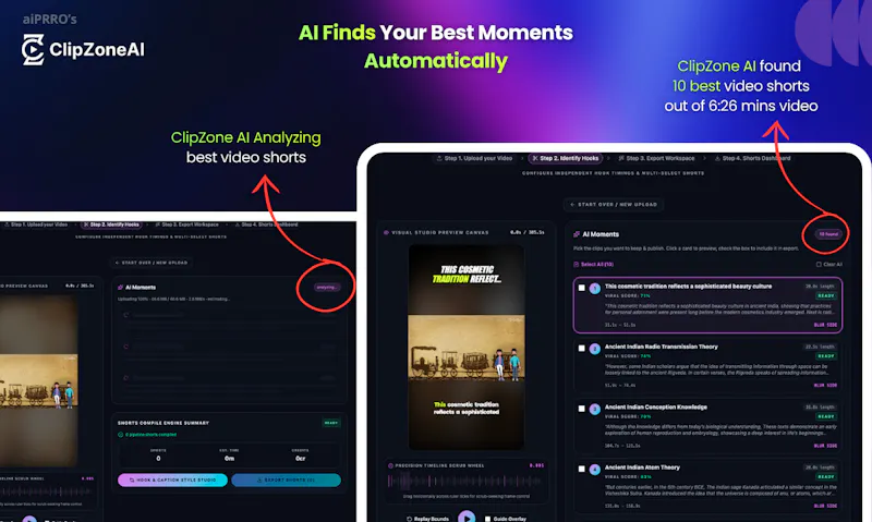 ClipZoneAI.com screenshot 5