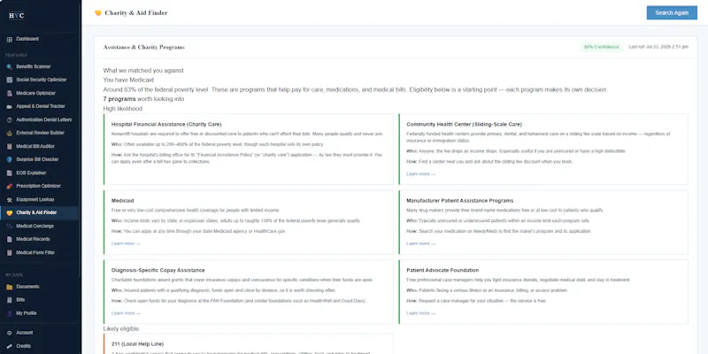 Healthvocate.com screenshot 4