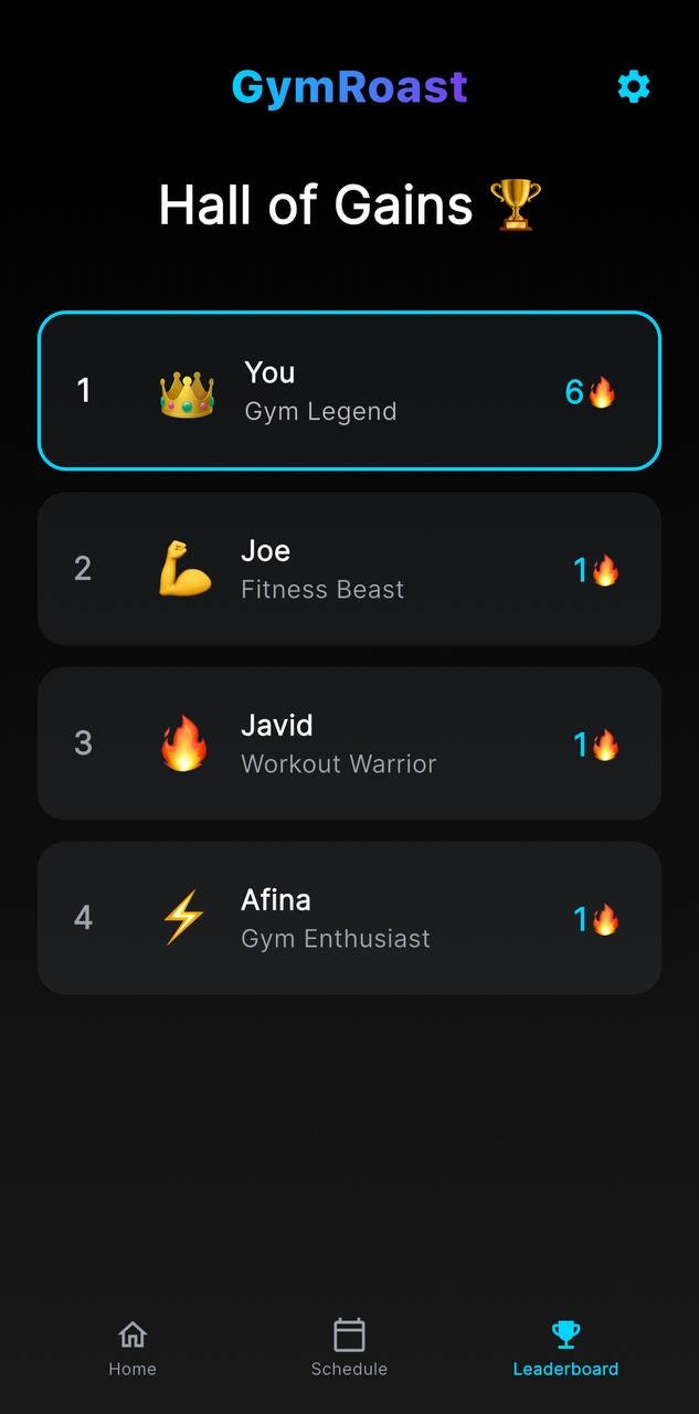 GymRoast - You Gym Accountability Partner media 2