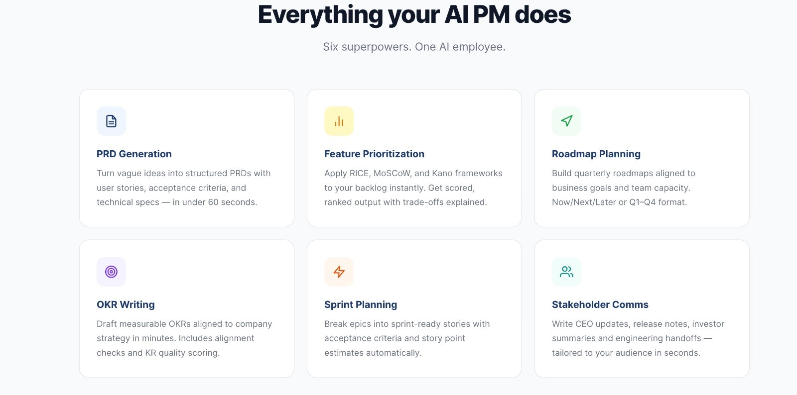 AI Product Manager Agent gallery image