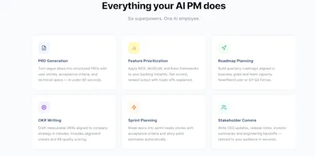 AI Product Manager Agent gallery image