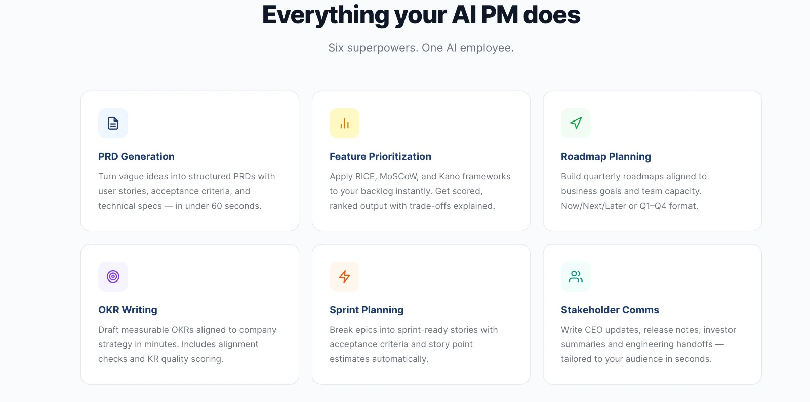 AI Product Manager Agent screenshot 2