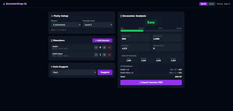 EncounterForge 5e gallery image