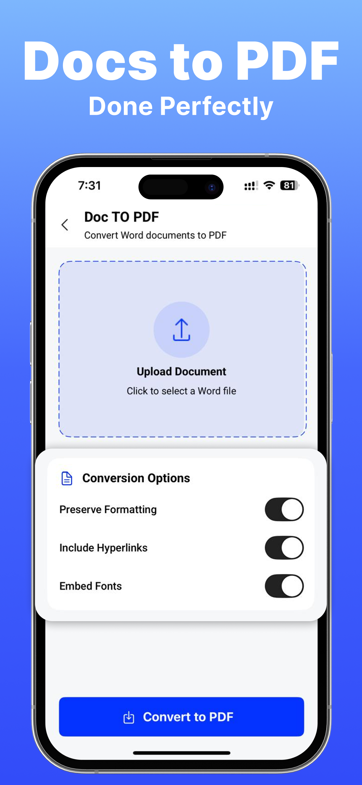 PDFBuddy: Scan, Convert & Manage PDFs gallery image