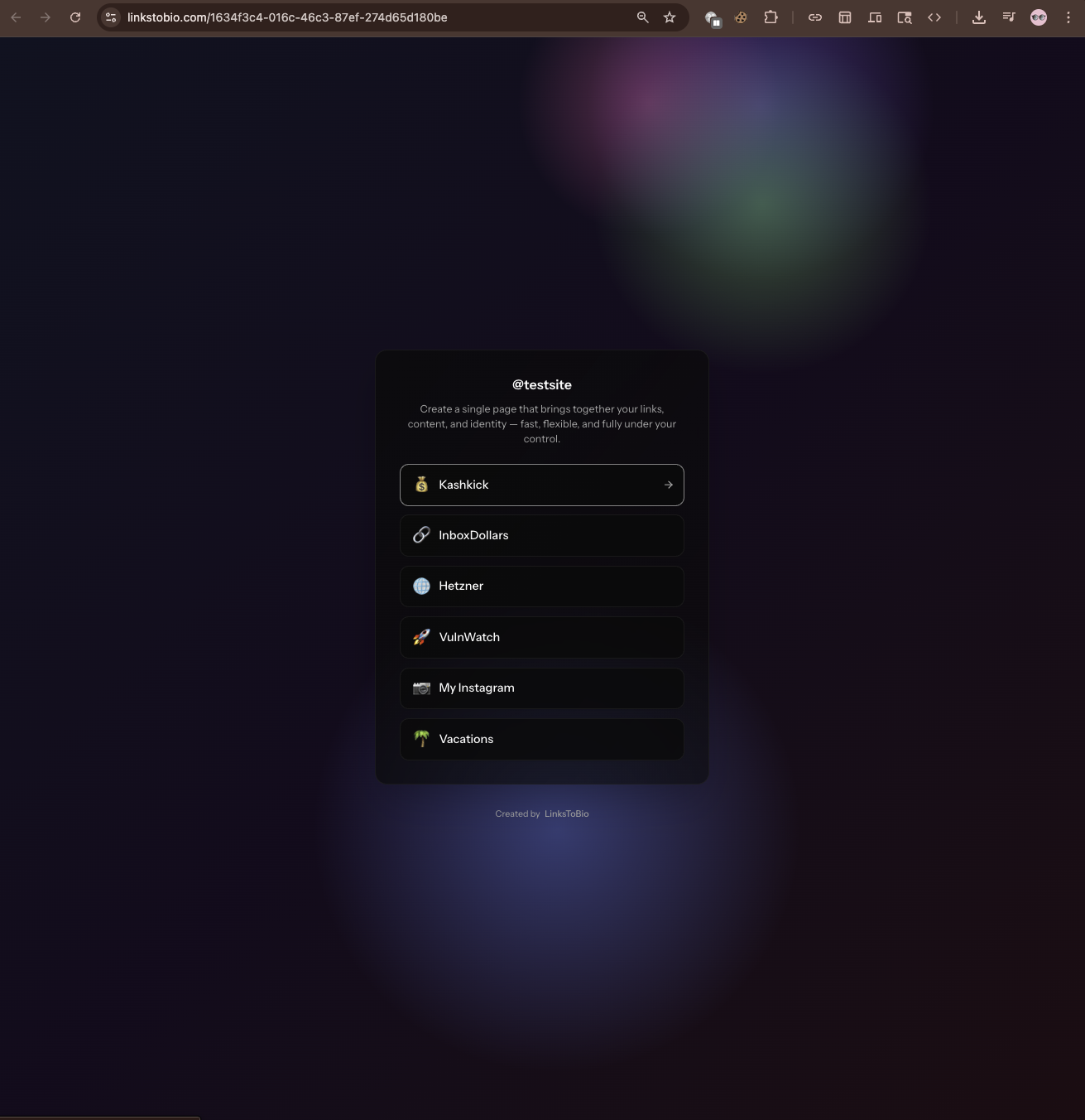 LinksToBio - Screenshot 4 showing product features and functionality