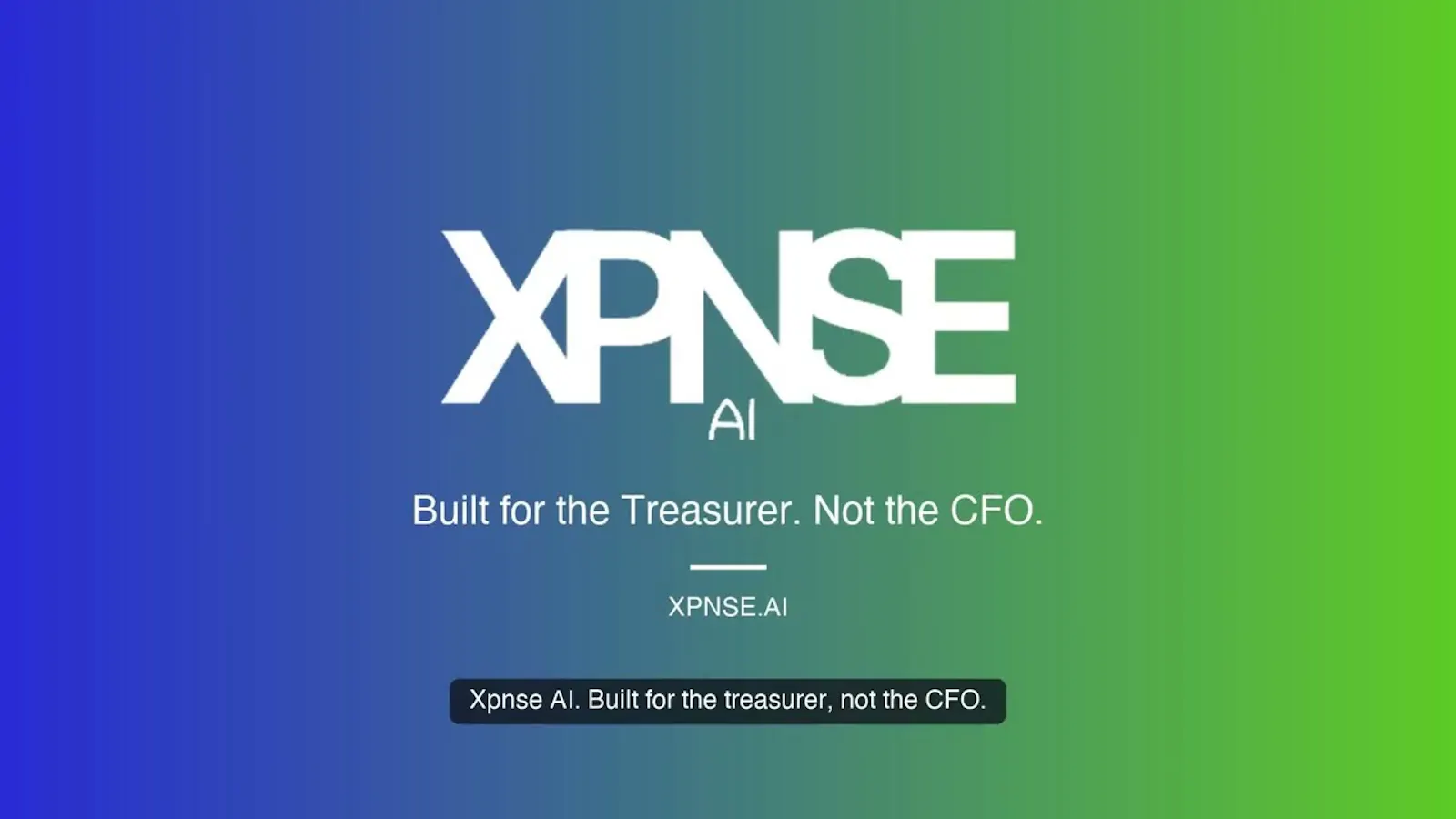 Xpnse AI screenshot 1 (video preview)