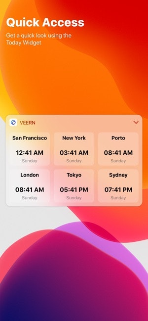 Veern – World time, at a glance gallery image