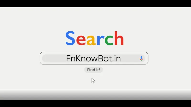 FnKnowBot Launch screenshot 1 (video preview)